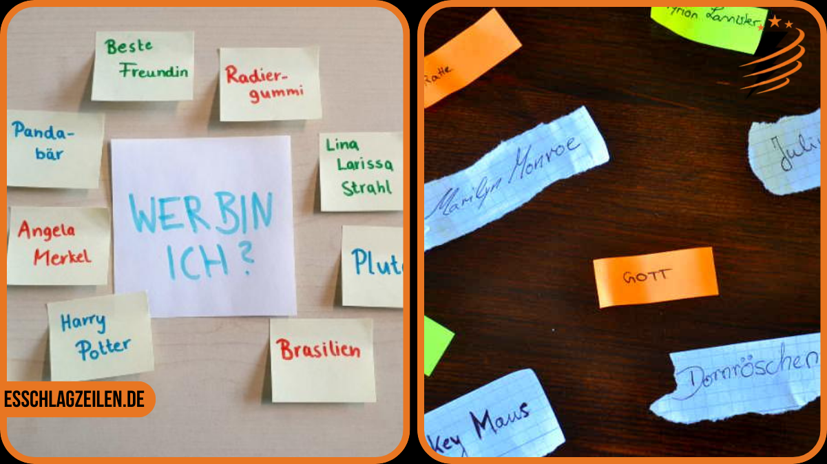 Wer bin ich Ideen – Kreative, lustige und überraschende Spielideen für jede Runde